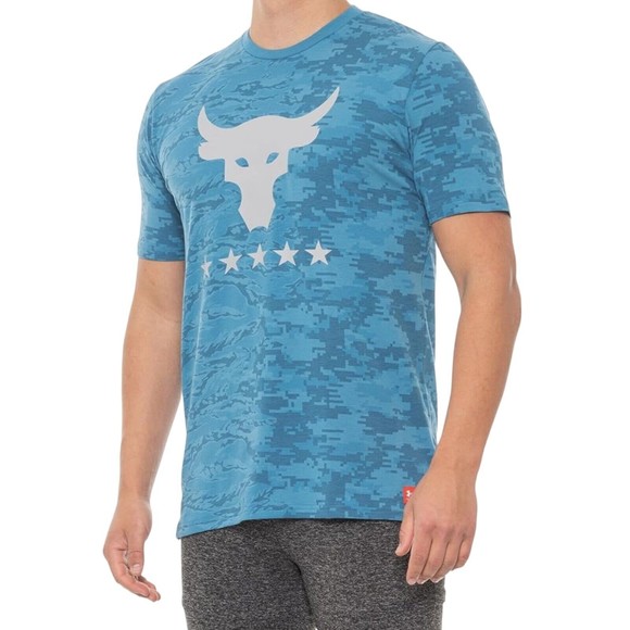 Under Armour UA Project Rock Veterans Day T-Shirt - Picture 1 of 3